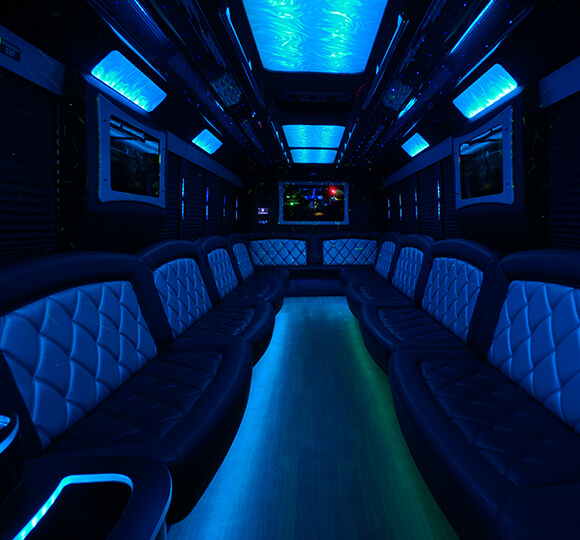 party bus lounge
