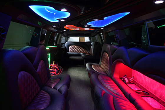 stretch limousine lounge