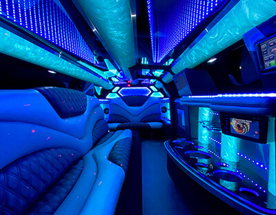 stunning limousine lounge