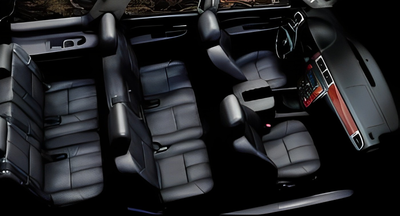 Luxury vehicle with comfortable seats